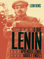 O Que Lenin Aprendeu Lendo Marx e Engels