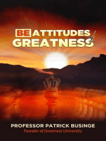 Beattitudes of Greatness