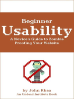 Beginner Usability: A Novice's Guide to Zombie Proofing Your Website: Undead Institute