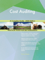 Cost Auditing A Complete Guide - 2020 Edition