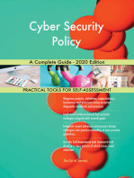 Cyber Security Policy A Complete Guide - 2020 Edition