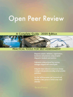 Open Peer Review A Complete Guide - 2020 Edition