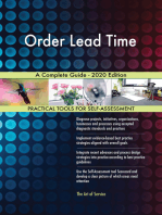 Order Lead Time A Complete Guide - 2020 Edition