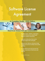 Software License Agreement A Complete Guide - 2020 Edition