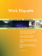 Work Etiquette A Complete Guide - 2020 Edition