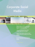 Corporate Social Media A Complete Guide - 2020 Edition