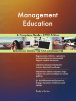 Management Education A Complete Guide - 2020 Edition