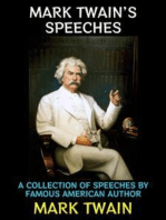 Mark Twain’s Speeches: A Collection of Speeches by Famous American Author