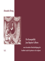 Die Kunstpolitik Jean Baptiste Colberts: unter besonderer Berücksichtigung der Académie royale de Peinture et de Sculpture