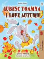 Iubesc toamna I Love Autumn: Romanian English Bedtime Collection
