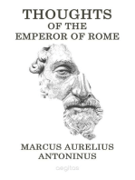 Thoughts of Emperor of the Rome Marcus Aurelius Antoninus
