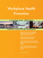 Workplace Health Promotion A Complete Guide - 2020 Edition