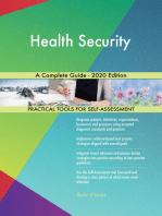 Health Security A Complete Guide - 2020 Edition