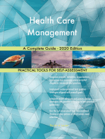 Health Care Management A Complete Guide - 2020 Edition