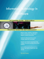 Information Technology In Healthcare A Complete Guide - 2020 Edition