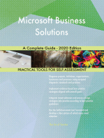 Microsoft Business Solutions A Complete Guide - 2020 Edition