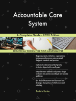 Accountable Care System A Complete Guide - 2020 Edition
