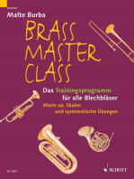 Brass Master Class: Das Trainingsprogramm für alle Blechbläser. Ergänzungsband zur Brass Master Class-Methode
