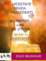 A Summer Like No Other / Un’estate senza precedenti (Libro bilingue: inglese/italiano)