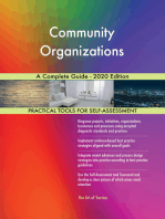 Community Organizations A Complete Guide - 2020 Edition