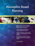 Assumption Based Planning A Complete Guide - 2020 Edition