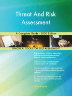 Threat And Risk Assessment A Complete Guide - 2020 Edition