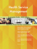 Health Service Management A Complete Guide - 2020 Edition
