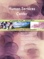 Human Services Center A Complete Guide - 2020 Edition