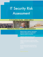 IT Security Risk Assessment A Complete Guide - 2020 Edition