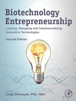 Biotechnology Entrepreneurship: Leading, Managing and Commercializing Innovative Technologies