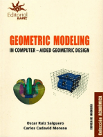 Geometric modeling in computer: Aided geometric design