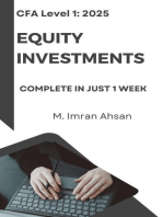 Equity Investment for CFA level 1