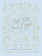 For All Our Days: A Collection of Wedding Readings
