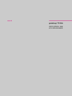 gestaltung I TH Köln - volume I: studio for architecture + design