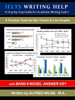 IELTS Writing Help. Academic Task 1 Writing. Practice Tests for Line Graphs & Bar Charts. (with Band 9 Model Answers)