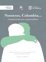 Nosotros, Colombia...: Comunicación, paz y (pos)conflicto