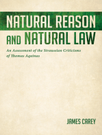 Natural Reason and Natural Law: An Assessment of the Straussian Criticisms of Thomas Aquinas