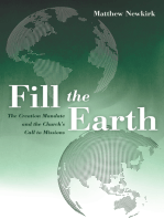 Fill the Earth: The Creation Mandate and the Church’s Call to Missions