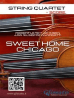 Sweet Home Chicago - String Quartet Score