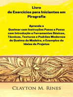 Livro de Exercícios para Iniciantes em Pirografia