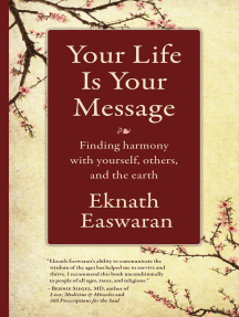 Read Your Life Is Your Message Online By Eknath Easwaran Books