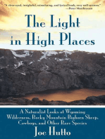 The Light In High Places: A Naturalist Looks at Wyoming Wilderness--Rocky Mountain Bighorn Sheep, Cowboys, and Other Rare Species