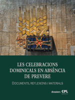 Les Celebracions dominicals en absència de prevere: ADAP. Documents, reflexions i materials