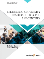 Redefining University Leadership for the 21st Century