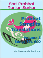 Prabhat Samgiita Translations