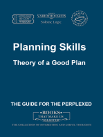 Planning Skills. Theory of a Good Plan