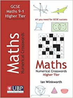 GCSE Mathematics Numerical Crosswords Higher Tier Written for the GCSE 9-1 Course