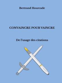 Convaincre Pour Vaincre De Bertrand Hourcade Livre Electronique Scribd