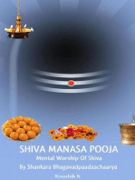 Shiva Manasa Pooja: Mental Worship Of Shiva
