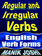 Regular and Irregular Verbs: English Verb Forms